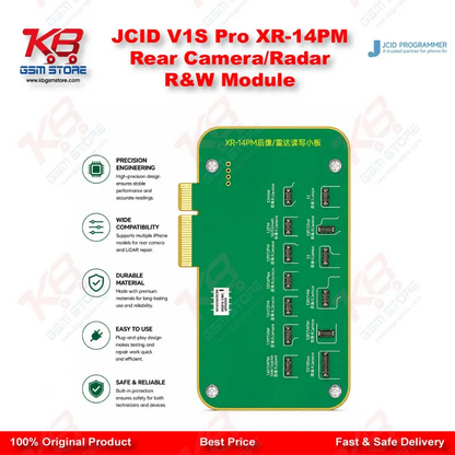 JCID V1S Pro XR-14PM Rear Camera/Radar R&W Module