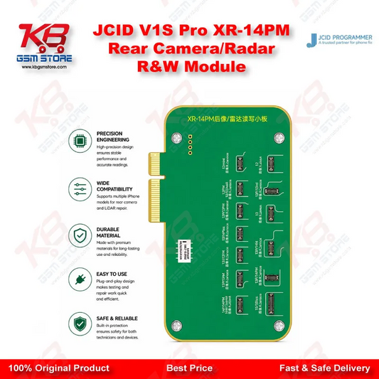 JCID V1S Pro XR-14PM Rear Camera/Radar R&W Module