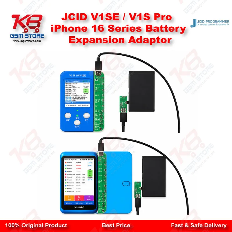 JCID V1SE / V1S Pro iPhone 16 Series Battery Expansion Adaptor