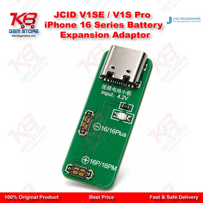 JCID V1SE / V1S Pro iPhone 16 Series Battery Expansion Adaptor