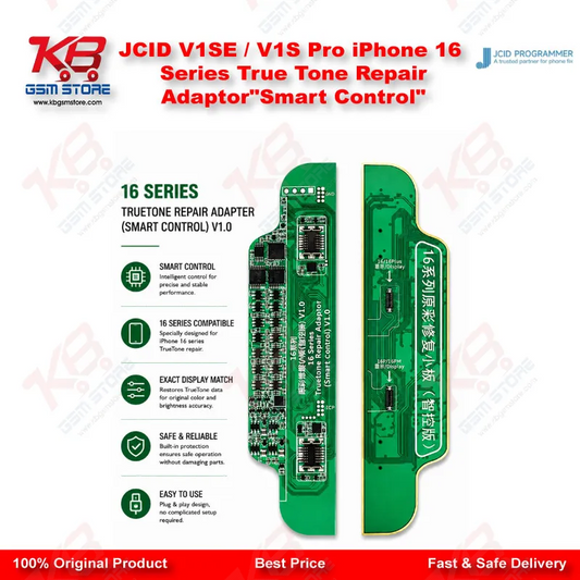 JCID V1SE / V1S Pro iPhone 16 Series True Tone Repair Adaptor"Smart Control"