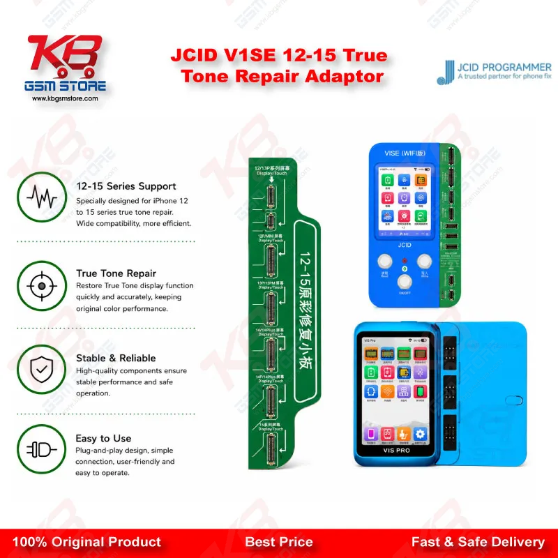 JCID V1SE 12-15 True Tone Repair Adaptor