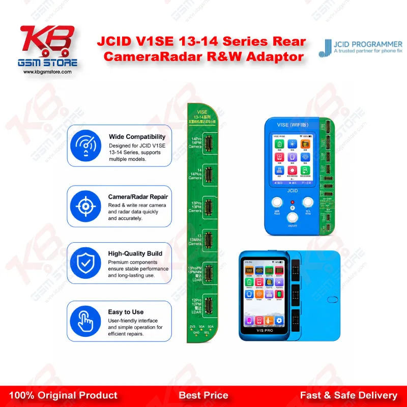 JCID V1SE 13-14 Series Rear Camera/Radar R&W Adaptor