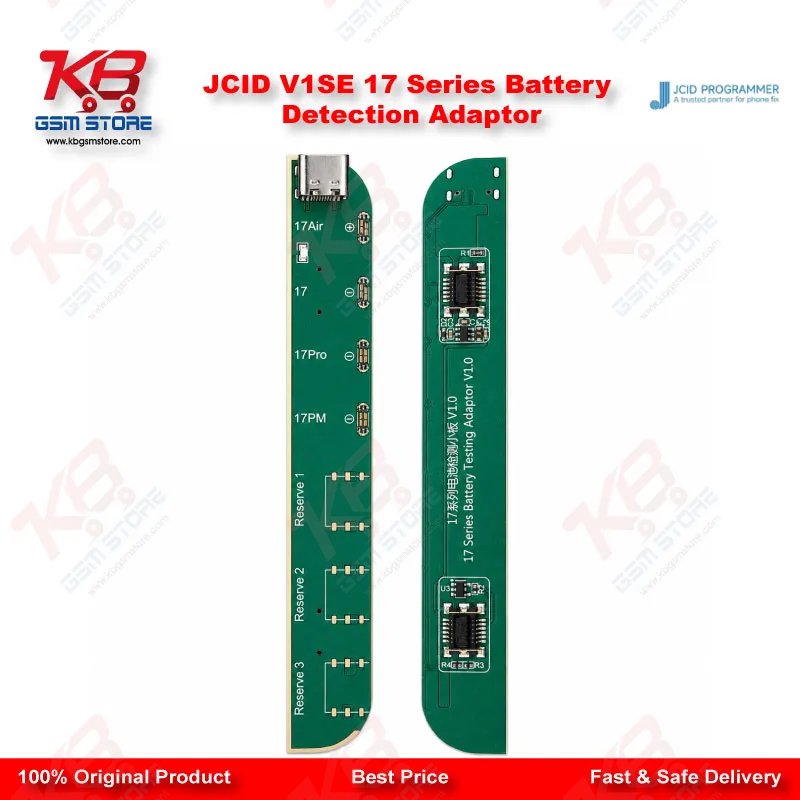 JCID V1SE 17 Series Battery Detection Adaptor for iPhone 17 Series Repair