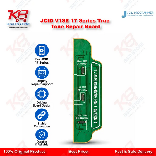 JCID V1SE 17 Series True Tone Repair Board | iPhone 17 Pro Max True Tone Fix Pakistan