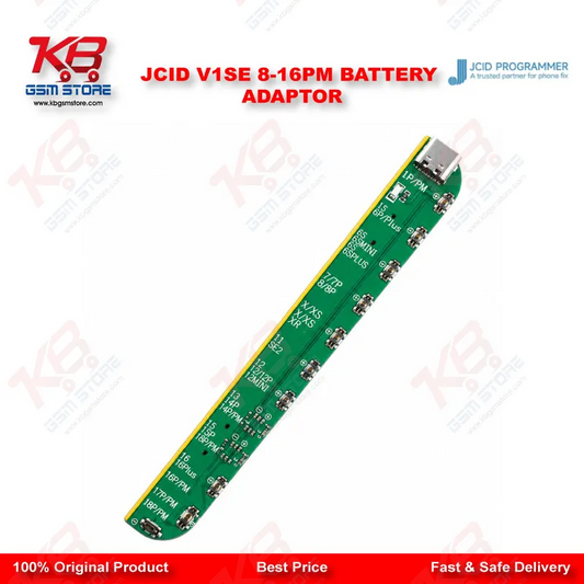 JCID V1SE 8-16PM Battery Adaptor for iPhone 8 to 16 Series Battery Activation