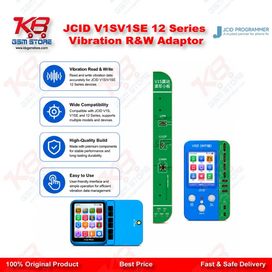 JCID V1S/V1SE 12 Series Vibration R&W Adaptor