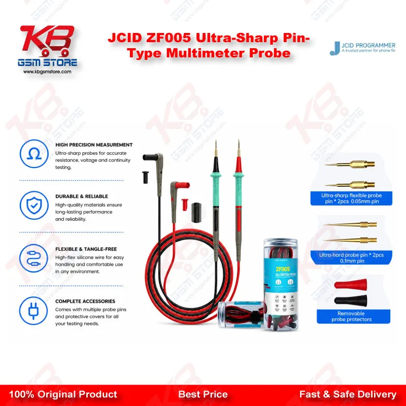 JCID ZF005 Ultra-Sharp Pin-Type Multimeter Probe