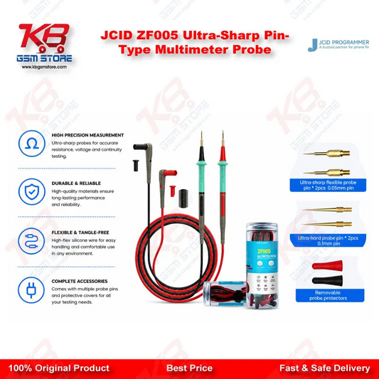 JCID ZF005 Ultra-Sharp Pin-Type Multimeter Probe