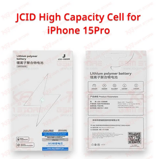 JCID High Capacity Cell for iPhone 15Pro