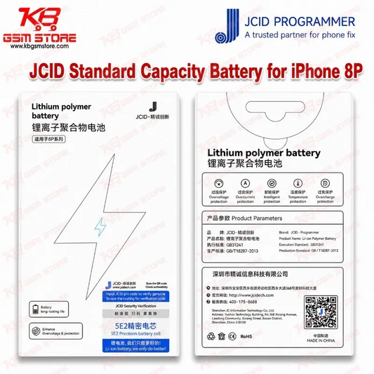 JCID Standard Capacity Battery for iPhone 8P