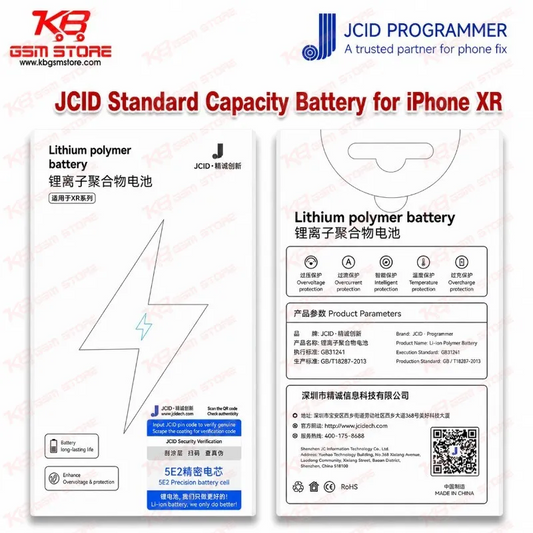 JCID Standard Capacity Battery for iPhone XR