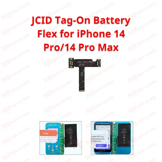 JCID Tag-On Battery Flex for iPhone 14 Pro/14 Pro Max