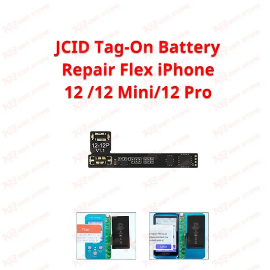 JCID Tag-On Battery Repair Flex iPhone 12 /12 Mini/12 Pro