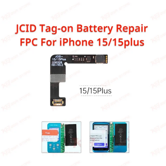 JCID Tag-on Battery Repair FPC For iPhone 15/15plus