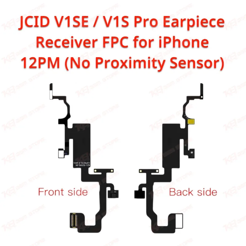 JCID V1SE / V1S Pro Earpiece Receiver FPC for iPhone 12PM (No Proximity Sensor)