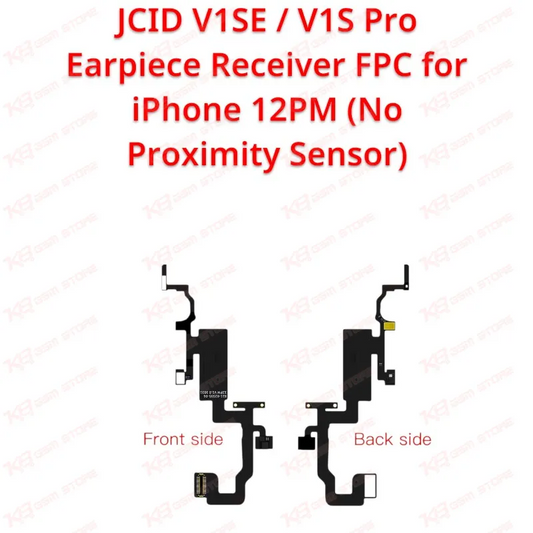 JCID V1SE / V1S Pro Earpiece Receiver FPC for iPhone 12PM (No Proximity Sensor)