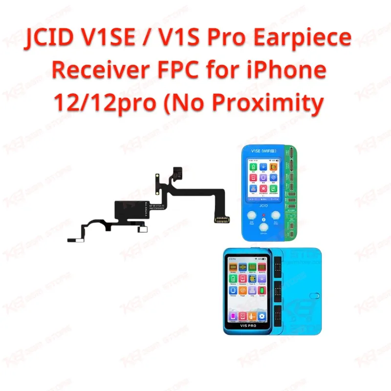 JCID V1SE / V1S Pro Earpiece Receiver FPC for iPhone 12/12pro (No Proximity Sensor)
