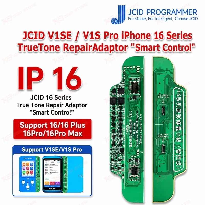 JCID V1SE / V1S Pro iPhone 16 Series True Tone Repair Adaptor"Smart Control"