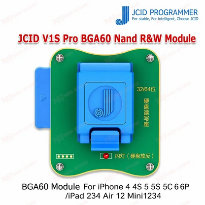 JCID V1S Pro BGA60 Nand R&W Module