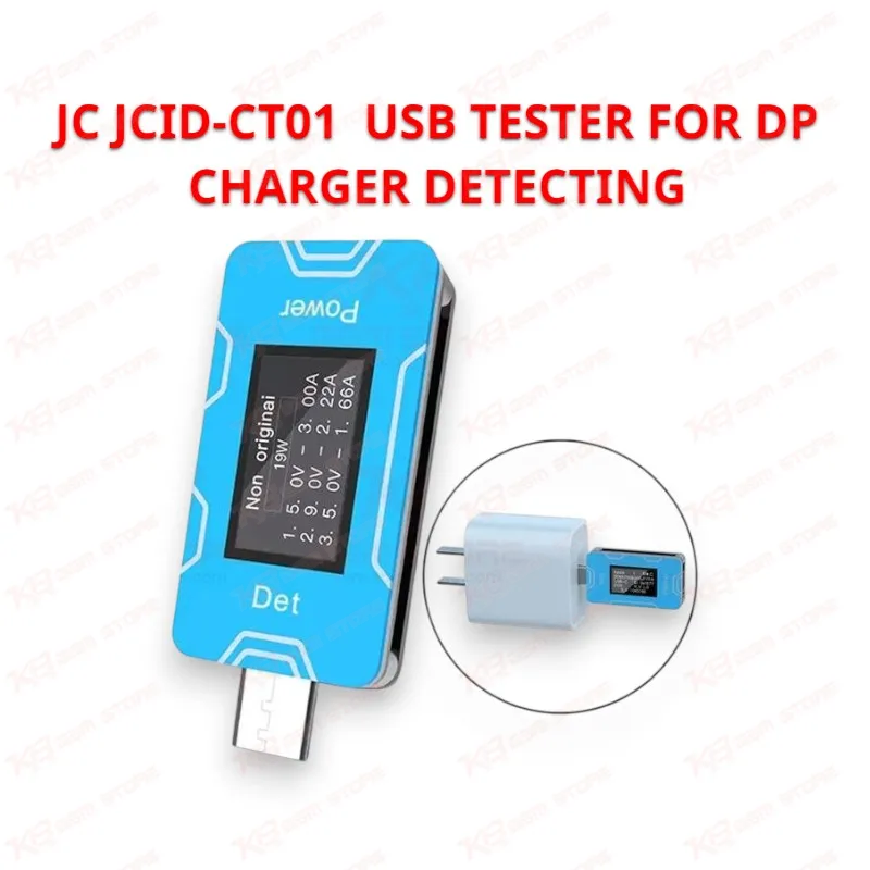 JC JCID-CT01 Repair Tools High-Quality USB Tester Digital Charger Detector