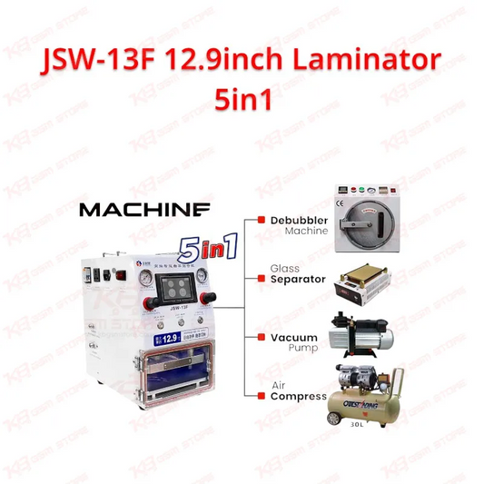 JSW-13F 12.9inch Laminator 5in1