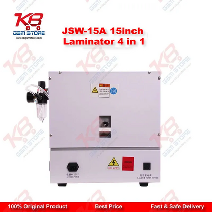 JSW-15A 15 Inch Multi-Function Laminator – Tablet & Mobile LCD Lamination Machine 4 in 1