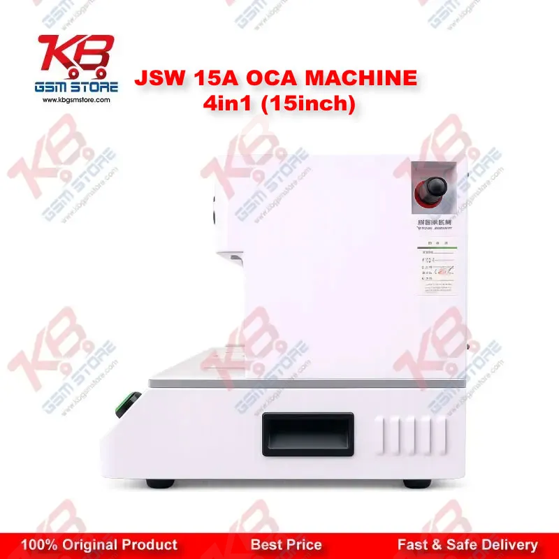 JSW-15A 15 Inch Multi-Function Laminator – Tablet & Mobile LCD Lamination Machine 4 in 1