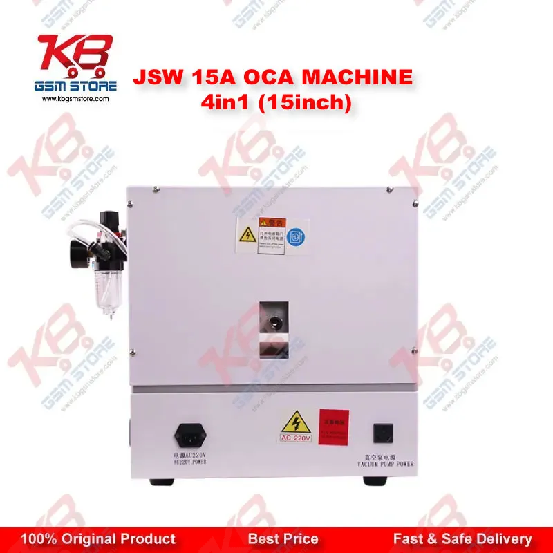 JSW-15A 15 Inch Multi-Function Laminator – Tablet & Mobile LCD Lamination Machine 4 in 1