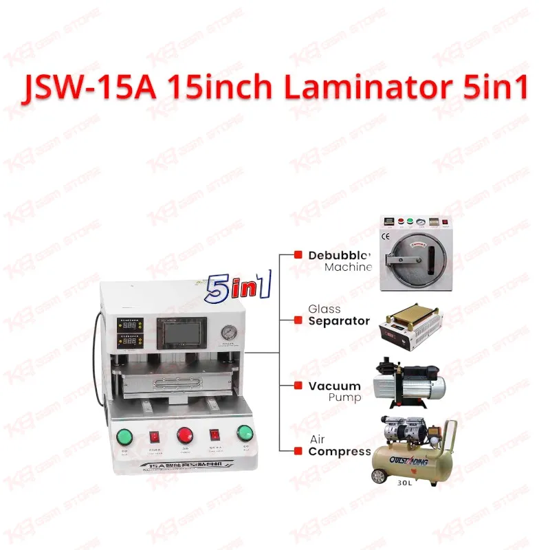 JSW-15A 15inch Laminator 5in1
