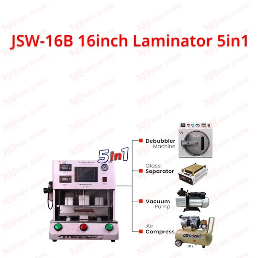 JSW-16B 16inch Laminator 5in1