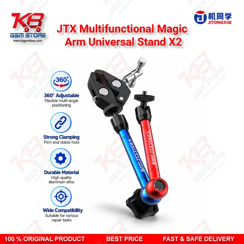 JTX Multifunctional Magic Arm Universal Stand X2 in Pakistan
