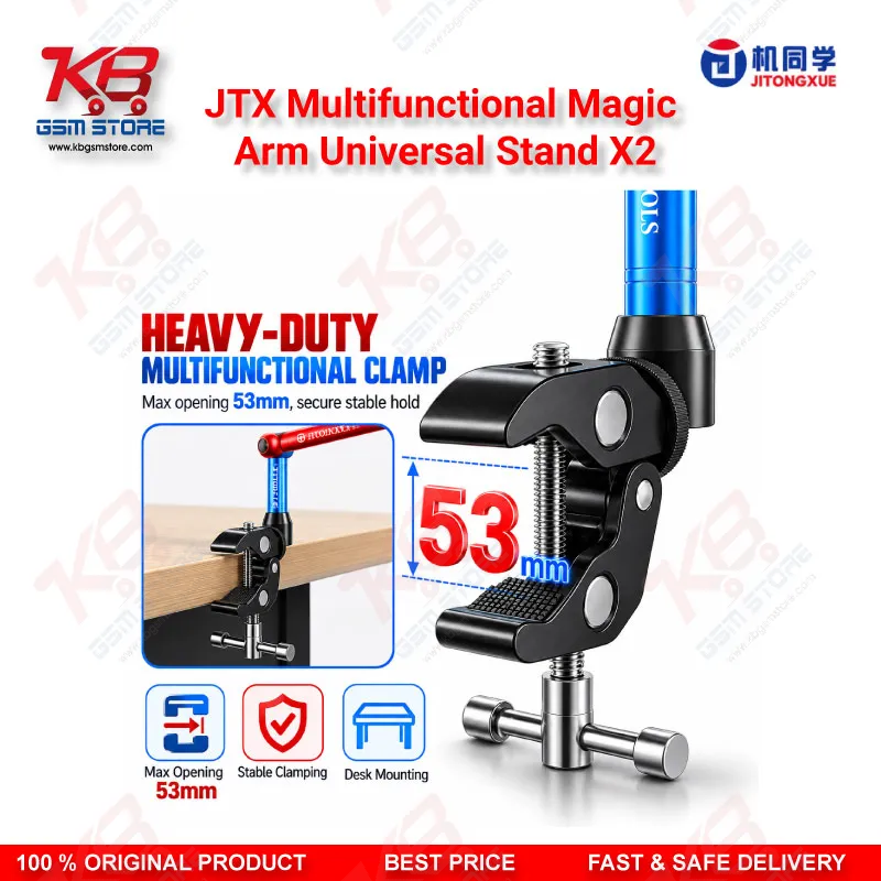 JTX Multifunctional Magic Arm Universal Stand X2 in Pakistan