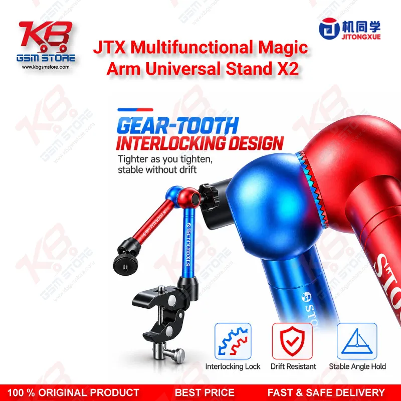 JTX Multifunctional Magic Arm Universal Stand X2 in Pakistan