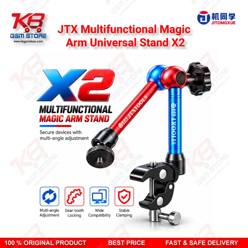 JTX Multifunctional Magic Arm Universal Stand X2 in Pakistan