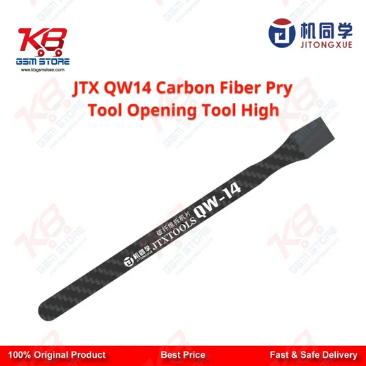 JTX QW14 Carbon Fiber Pry Opening Tool for Mobile Screen & Battery Disassembly