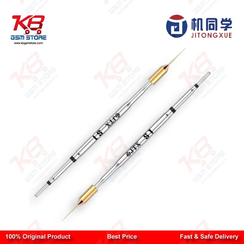 JTX S1 0.1mm Ultra-Fine Pure Copper Soldering Iron Tip — 210 Series Screen Jumper