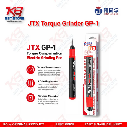 JTX GP-1 Torque Compensation Grinder Pen – Wireless IC & PCB Grinding Tool