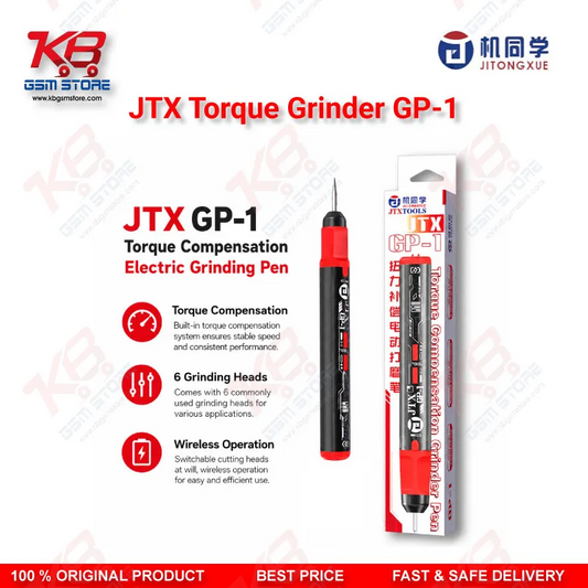 JTX GP-1 Torque Compensation Grinder Pen – Wireless IC & PCB Grinding Tool