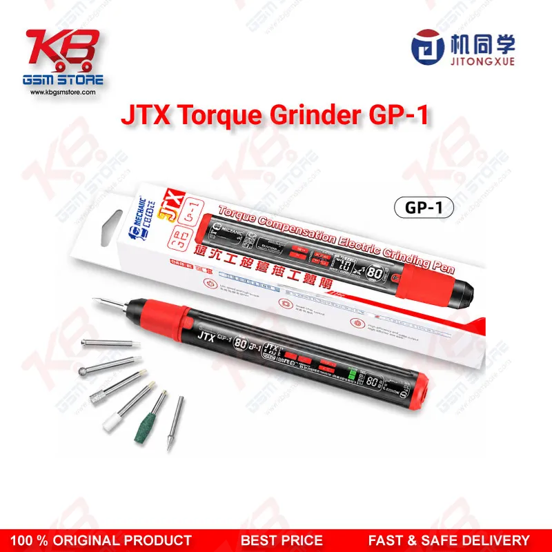 JTX GP-1 Torque Compensation Grinder Pen – Wireless IC & PCB Grinding Tool