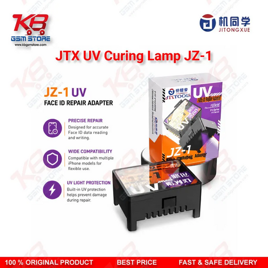 JTX JZ-1 Type-C Charging High Power UV Curing Lamp for Screen Repair