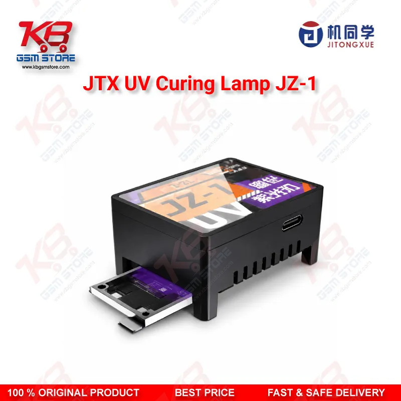 JTX JZ-1 Type-C Charging High Power UV Curing Lamp for Screen Repair