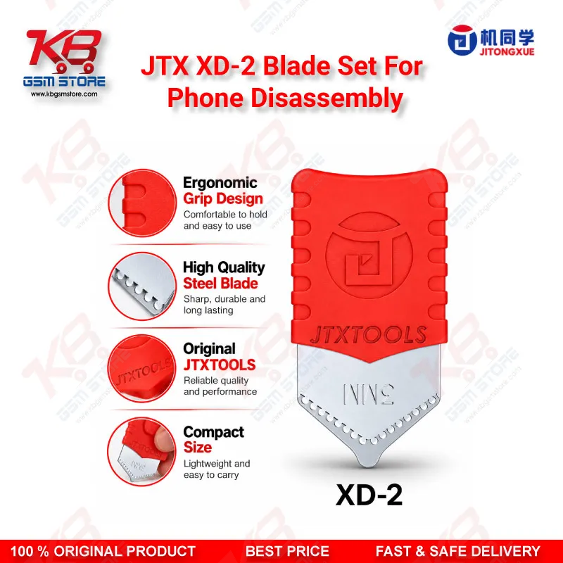 JTX XD-2 Blade Set For Phone Disassembly 3mm Depth Limit