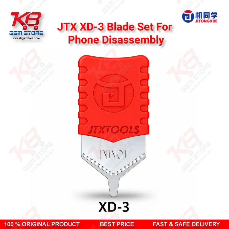 JTX XD-3 Blade Set For Phone Disassembly 10mm Depth Limit