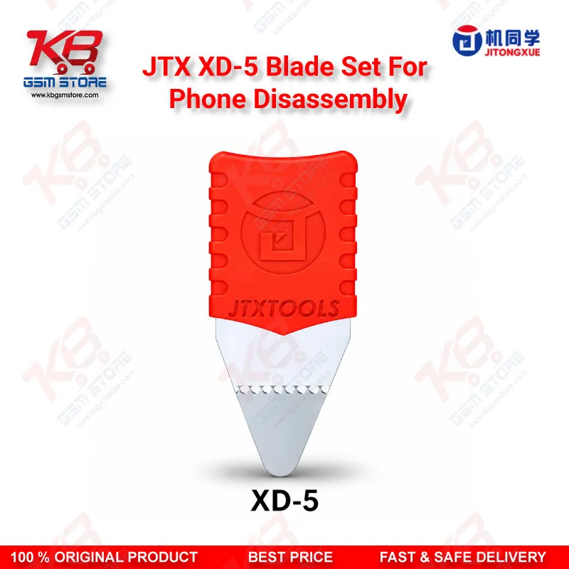 JTX XD-5 Blade Set For Phone Disassembly - 17mm Depth Limit