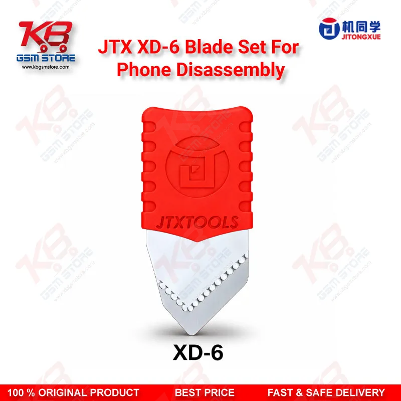 JTX XD-6 Blade Set For Phone Disassembly Square Tip