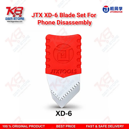 JTX XD-6 Blade Set For Phone Disassembly Square Tip
