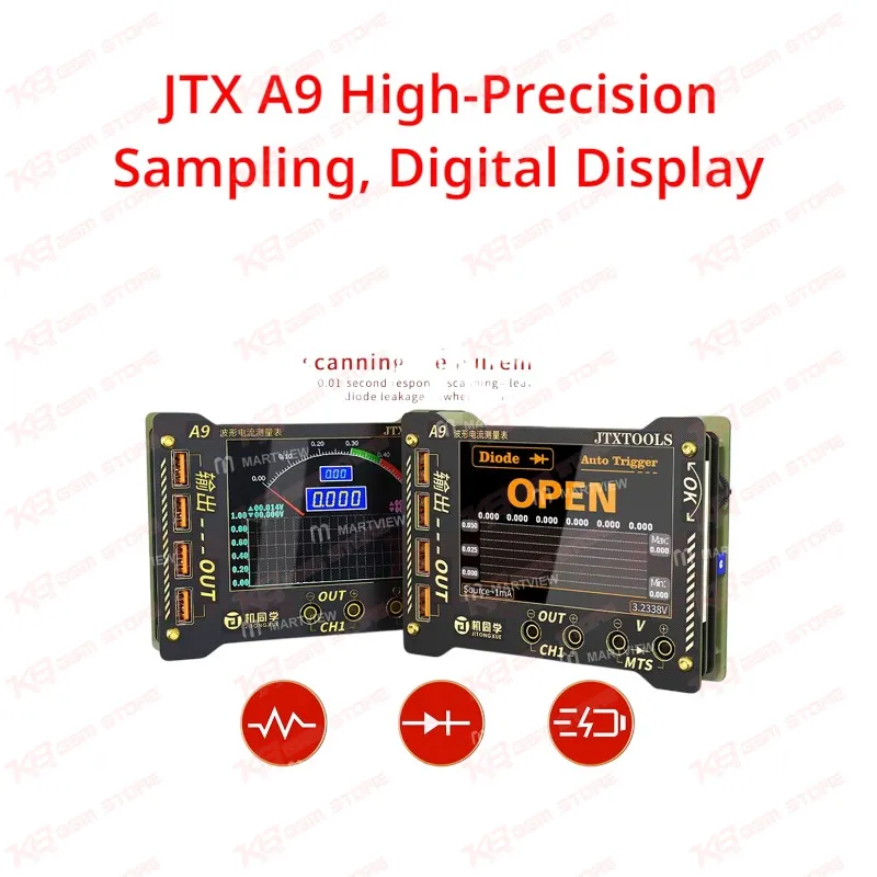 JTX A9 High-Precision Sampling, Digital Display