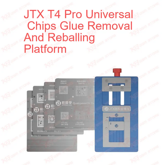 JTX T4 Pro Universal Chips Glue Removal And Reballing Platform