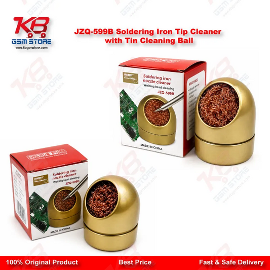 JZQ-599B Soldering Iron Tip Cleaner with Tin Cleaning Ball
